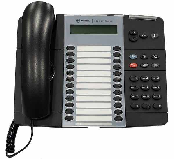 Mitel 5224 IP phone dual mode